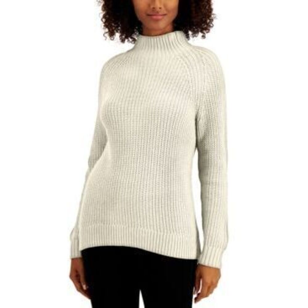 NWT Style & Co Petite Sweater White All